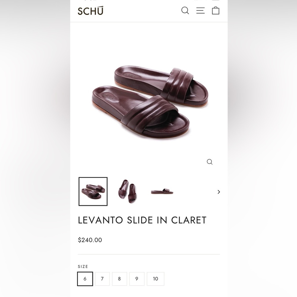Schu Levanto Slide Leather Sandal - Women